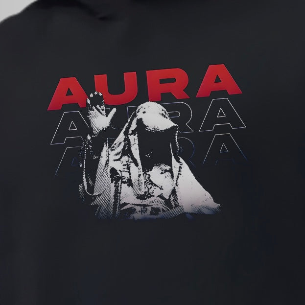 AURA GLITCH HOODIE