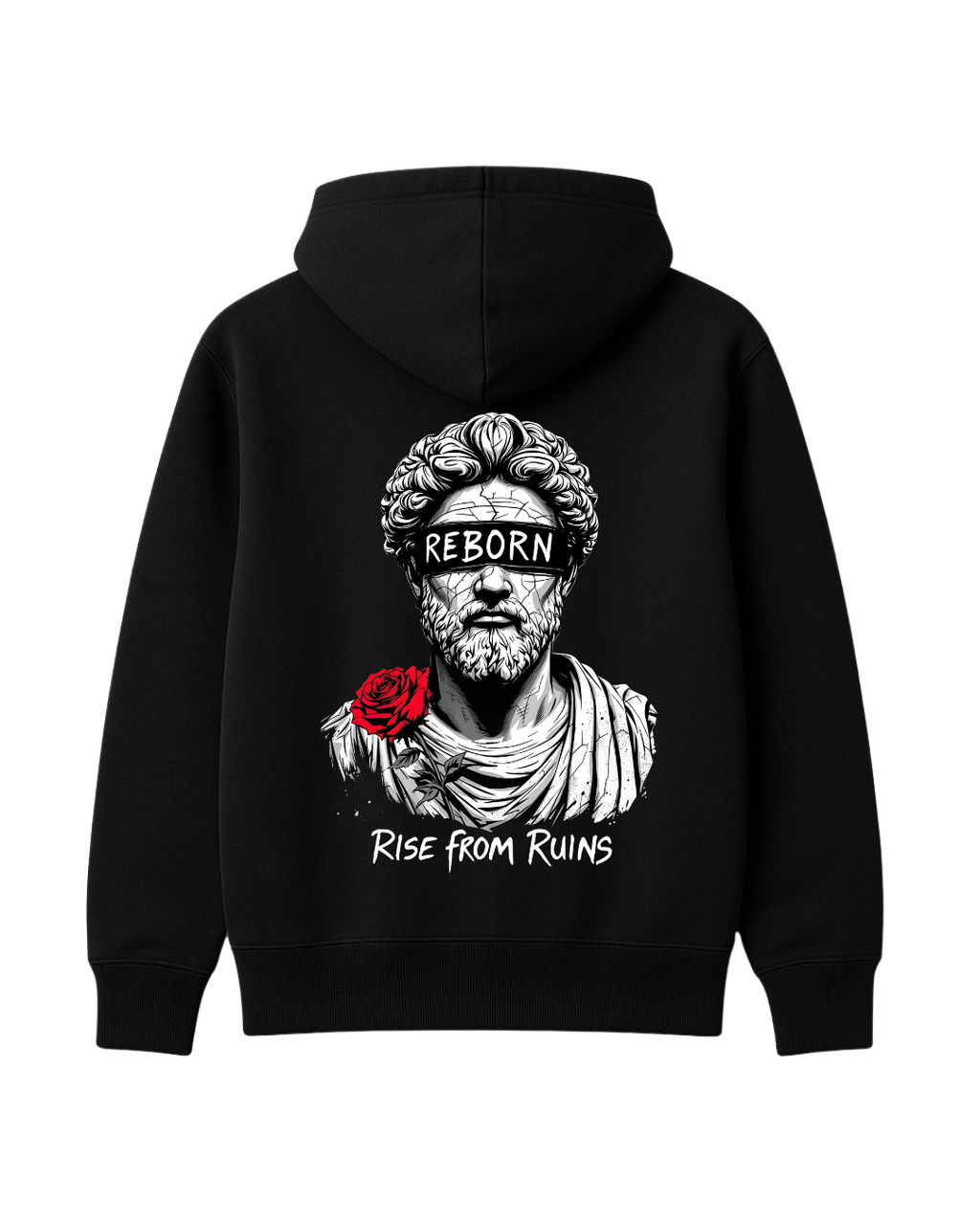 RUINS SCRIPT HOODIE